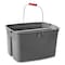 Rubbermaid Commercial 19 qt Gray, Plastic FG262888GRAY - alternate 5